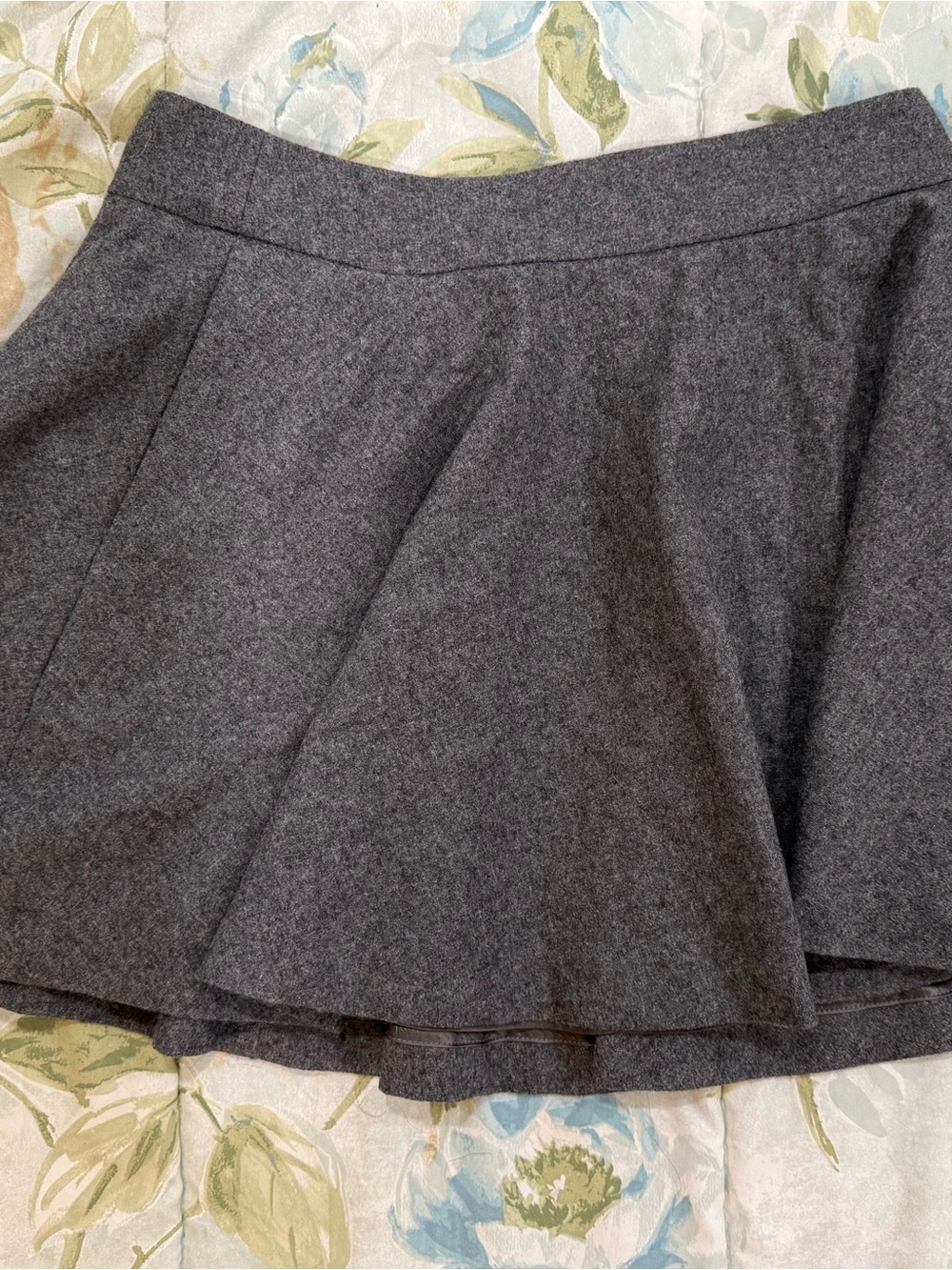 Reformation Dakota Mini Skirt in Wool